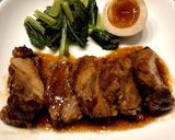 レンジで超簡単主菜♪豚の角煮ワンプレート作り方5写真