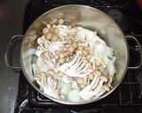 白菜ホワイトシチュー♪簡単時短ルーなし作り方3写真