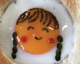 成長した目玉焼き赤ちゃん＊小学生編作り方6写真