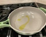ケールの蒸し炒めオイスターソース味作り方2写真