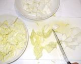 白菜かにかまコンソメスープ♪咳に簡単薬膳作り方1写真