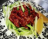 謎肉の焼肉のタレ和え❨(@≧↺≦@)❩ノ作り方3写真
