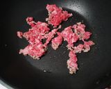 お弁当★少量牛小間と残り野菜でメイン料理作り方7写真