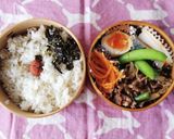 お弁当★少量牛小間と残り野菜でメイン料理作り方15写真
