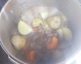 圧力鍋で◎牛すね肉のビーフシチュー作り方3写真