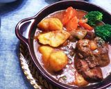 圧力鍋で◎牛すね肉のビーフシチュー作り方4写真
