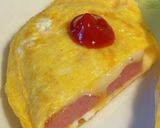 時短、簡単、チーズオムレツカレー作り方5写真