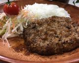 びっくりドンキー風フォンデュチーズバーグ作り方10写真