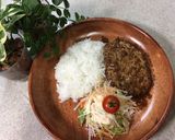 今晩のハンバーグをびっくりドンキー風に！作り方6写真