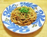イカの塩辛と冷凍フライドポテトのパスタ作り方7写真