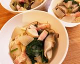 中華&塩味　あったかうどん　家族　簡単作り方6写真