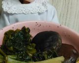 リカちゃん♡なばなと椎茸と筍炊いたん作り方17写真