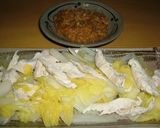 ささみと白菜ゆでただけ～作り方3写真