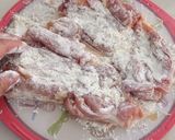 生胡椒の塩漬けをそえた鶏もものフリカッセ作り方2写真