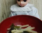 リカちゃん♡わかめとたけのこのすまし汁作り方13写真