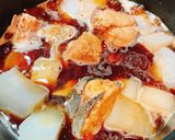 大根と鮭缶の煮物♡大根消費作り方3写真