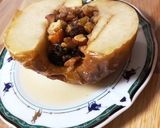 レーズンとナッツの焼きリンゴ作り方5写真
