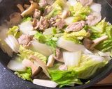 *豚肉と白菜の中華風うま煮*作り方2写真