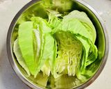 ふわふわ♡ロールキャベツ風ミートボール煮作り方3写真