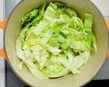 ふわふわ♡ロールキャベツ風ミートボール煮作り方5写真