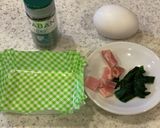 油不要！お弁当に！レンチン目玉焼き作り方1写真