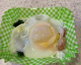 油不要！お弁当に！レンチン目玉焼き作り方6写真