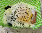 油不要！お弁当に！レンチン目玉焼き作り方7写真