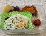 油不要！お弁当に！レンチン目玉焼き作り方8写真