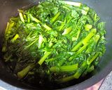 優しい味わいの大根の葉いしる煮作り方4写真