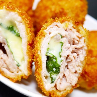 カロリー糖質オフ！揚げない豚こまとんかつ by ほっこり～の