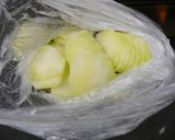 レンジで簡単！ブロッコリーの芯サラダ作り方2写真