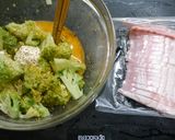 レンジで簡単！ブロッコリーの卵炒め作り方2写真