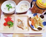 離乳食後期☆たらの香ばし焼き作り方4写真