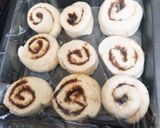 初、シナモンロール、パパbirthday作り方17写真