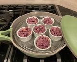 フライパンで作る紫芋とくるみのおやつ作り方5写真