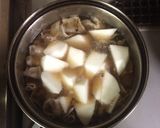 超簡単☆基本の定番！豚バラ大根の煮物♫作り方2写真