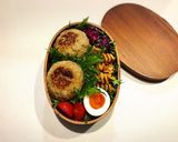 のっけ弁当2021.11.22餃子バーグ作り方1写真