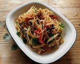 mレンジDE野菜たっぷりチャプチェ作り方3写真