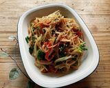 mレンジDE野菜たっぷりチャプチェ作り方4写真