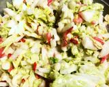 白菜でお好み焼き　ヘルシーふっくら作り方3写真