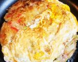 白菜でお好み焼き　ヘルシーふっくら作り方6写真