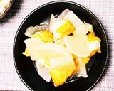 超簡単　味染み炊飯器で大根と厚揚げの煮物作り方2写真