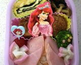 簡単アリエルのドレス弁当(&シンデレラ)作り方8写真