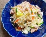 なるほど♫野菜炒めは弱火で炒めます〜♫作り方10写真