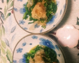 母直伝☺超簡単✨春菊の白ゴマめんつゆ和え作り方3写真