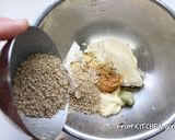 小松菜のマヨ胡麻白和え♬作り方2写真