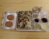 きのこたっぷり煮込みハンバーグ【電気】作り方2写真