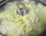 残りスペアリブの#簡単ちぎりキャベツ炒め作り方3写真