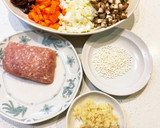 生姜ともち麦7種の野菜たっぷり和風スープ作り方1写真