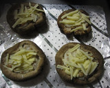 しいたけの納豆とろろチーズ焼き♪作り方5写真